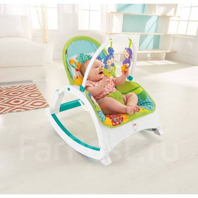 Шезлонг fisher price