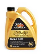 Gulf Western Oil Syn-X 6000. 5w40, �������������, 4��. ����