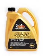 Gulf Western Oil Syn-X 6000. 5w30, �������������, 4��. ����