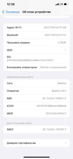 Apple iPhone 12 Pro Max. �/�, ������, 3G, 4G LTE, NFC ����