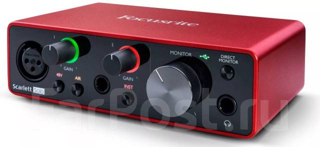 Внешняя звуковая карта focusrite scarlett 8i6 3rd gen