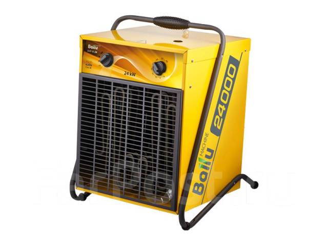 Тепловая пушка электрическая Ballu BHP-M-24 1700 м3/час 24кВт 240м2 ...
