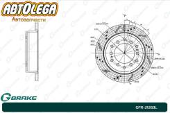���� ��������� ��������-� ���. G-brake Lexus GX460/Toyota LC Prado 150 GFR-21263L ����