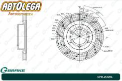 ���� ��������� ��������-� ���. G-brake Lexus GX460/Toyota LC Prado 150 GFR-21220L ����