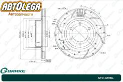    . G-brake Toyota Prado J120, Lexus GX470 GFR-02916L 