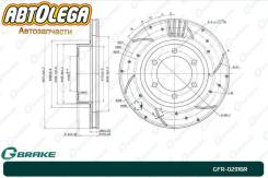    . G-brake Toyota Prado J120, Lexus GX470 GFR-02916R 