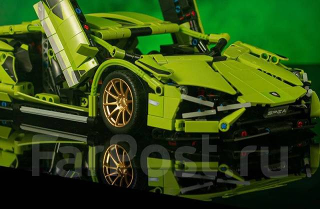 Конструктор из серии Technic суперкар Lamborghini Sian (реплика Лего ...