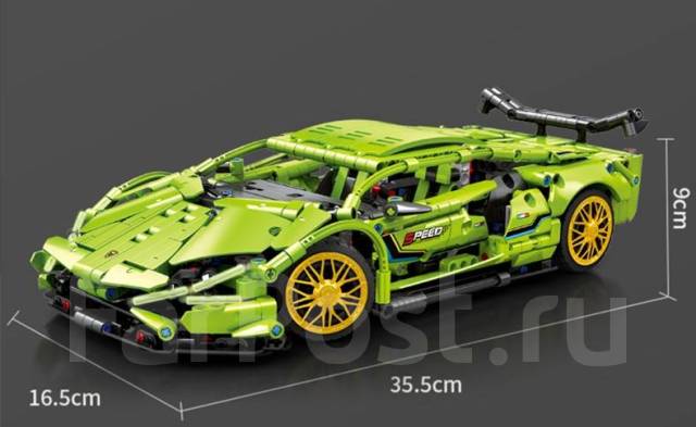 Конструктор из серии Technic суперкар Lamborghini Sian (реплика Лего ...