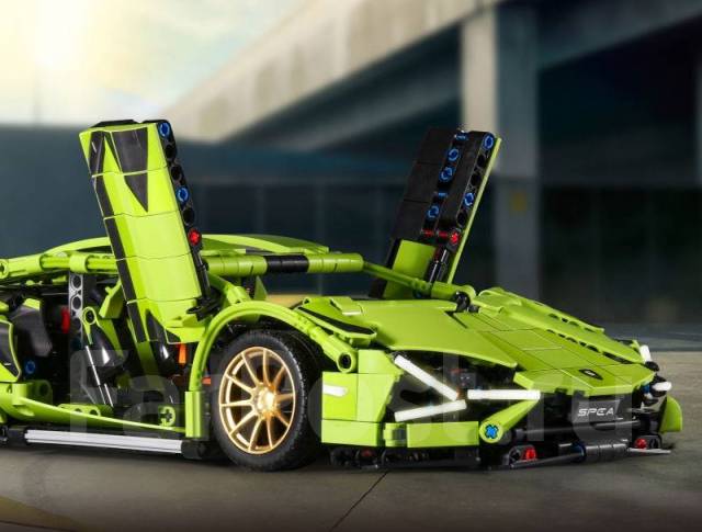 Конструктор из серии Technic суперкар Lamborghini Sian (реплика Лего ...