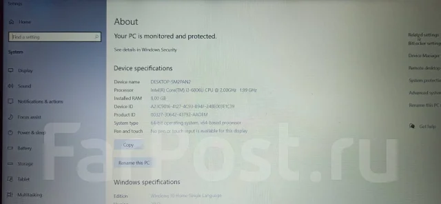 Lenovo IdeaPad 330. 15", 2����, ��� 8 ��, ���� 50���, WiFi: 1, Bluetooth: 1, ����������� �� 2��. ����