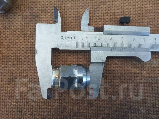 Гайки под 19 ключ Nissan, Subaru, Suzuki М12 x 1,25, комплект 20 штук ...