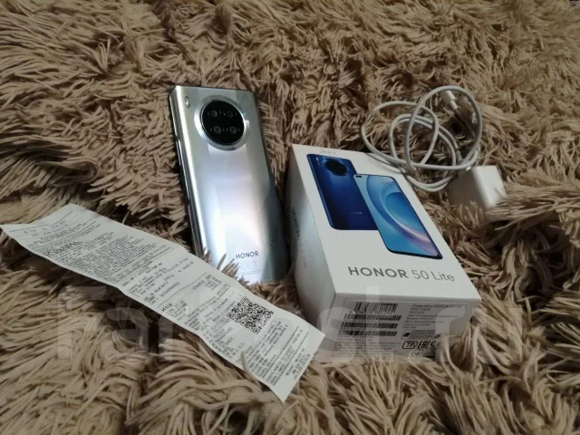 Honor 50 Lite. �/�, �����������, 4G LTE, Dual-SIM, NFC ����