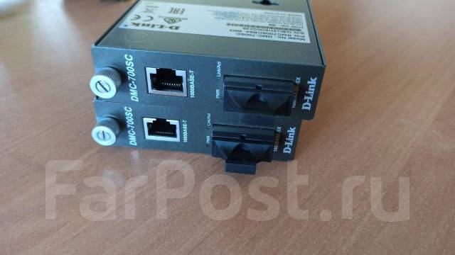 Медиаконвертер D-Link DMC-700SC, новый, в наличии. Цена: 3 000₽ во ...