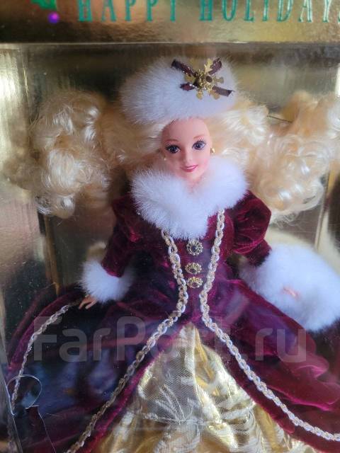 Happy holidays special edition 1996 barbie doll hotsell