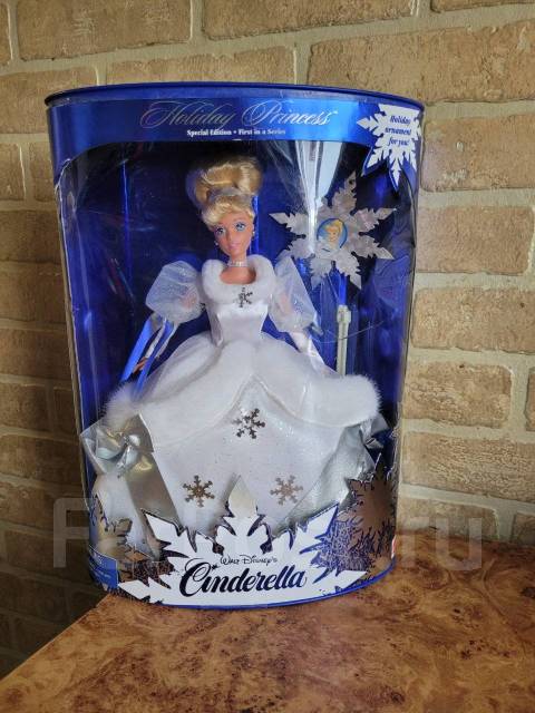 Holiday princess cinderella store barbie 1996