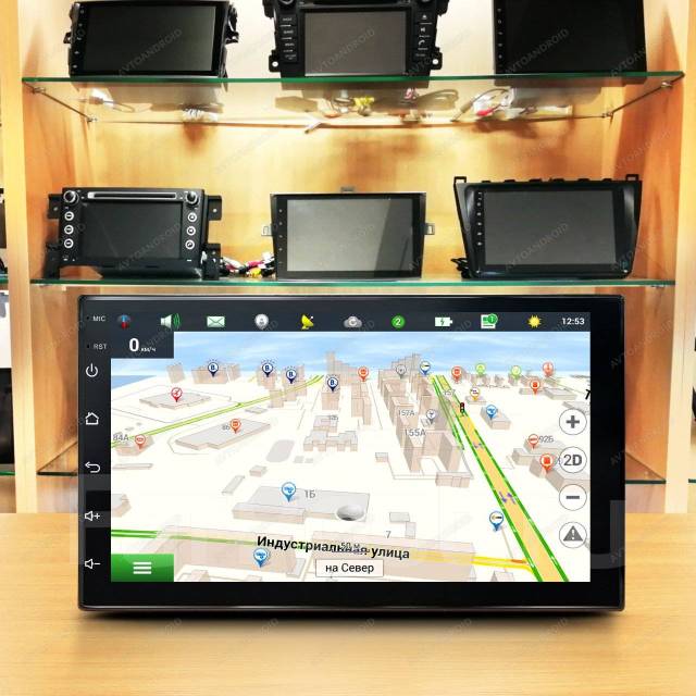 Автомагнитола универсальная Android. TS10 8 ядер 4GB+64GB IPS/DSP/SIM ...