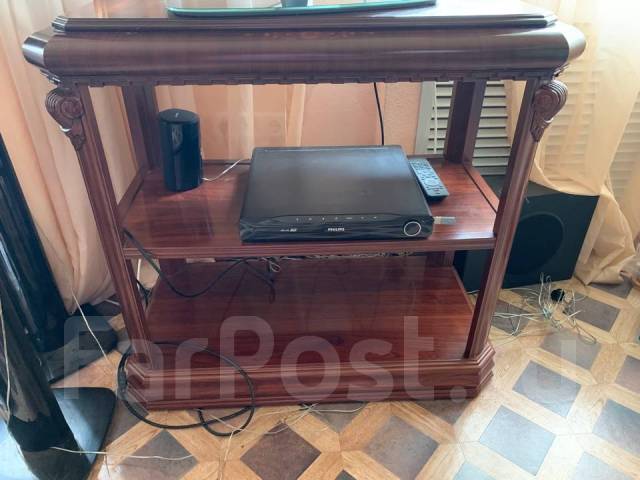 Тумба натуральное дерево Италия, б/у, в наличии. Цена: 7 000₽ во ...