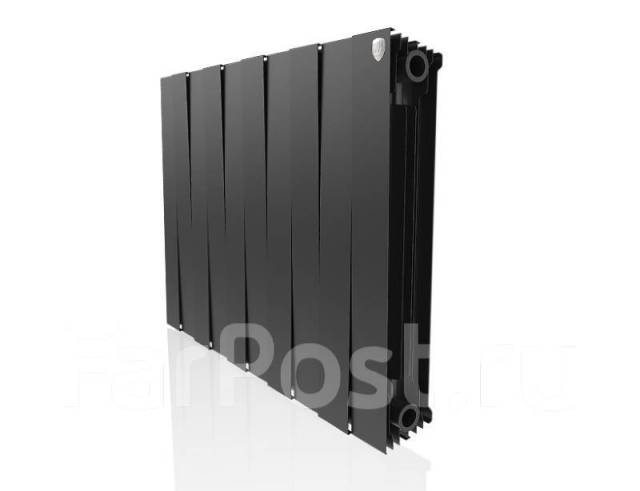 Радиатор Royal Thermo Биметалл Pianoforte 500 10 секц. NOIR Sable ...