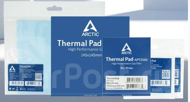 Термопрокладка Arctic Cooling Thermal Pad [Actpd00004A] 0.5MM, новый, в ...