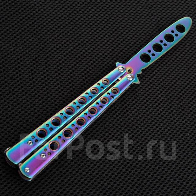 Нож бабочка тренировочный Градиент 230-100 (235-94), новый, в наличии ...