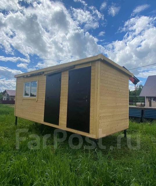 Строим хоз. Блоки-беседки из дерева в Хабаровске