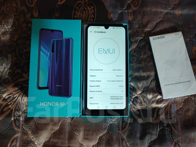 Honor 10i. �����, 128 ��, �����, 3G, 4G LTE, Dual-SIM, ����������, NFC ����