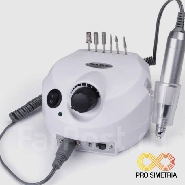 Аппарат маникюрный/педикюрный Nail Drill ZS601 белый, (35 тыс. /обр ...