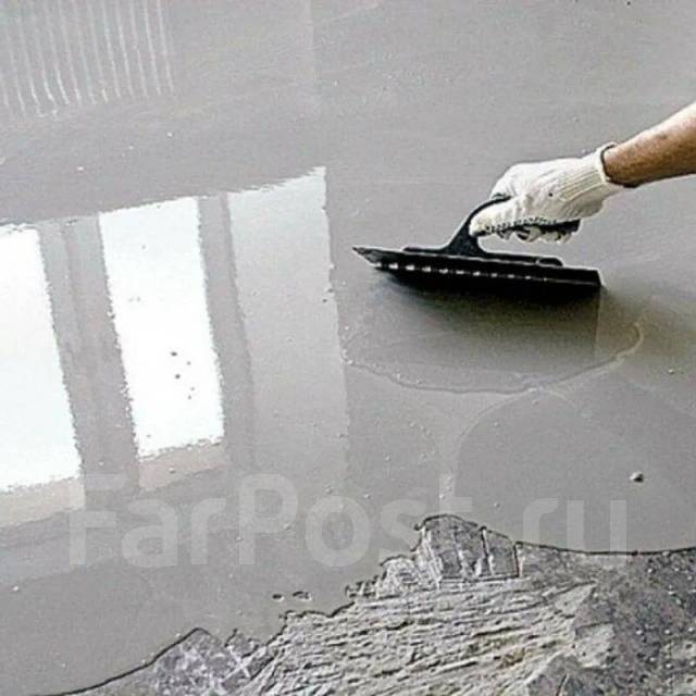 Полусухая стяжка пола, наливной пол и все виды стяжки - Монтаж полов и ...