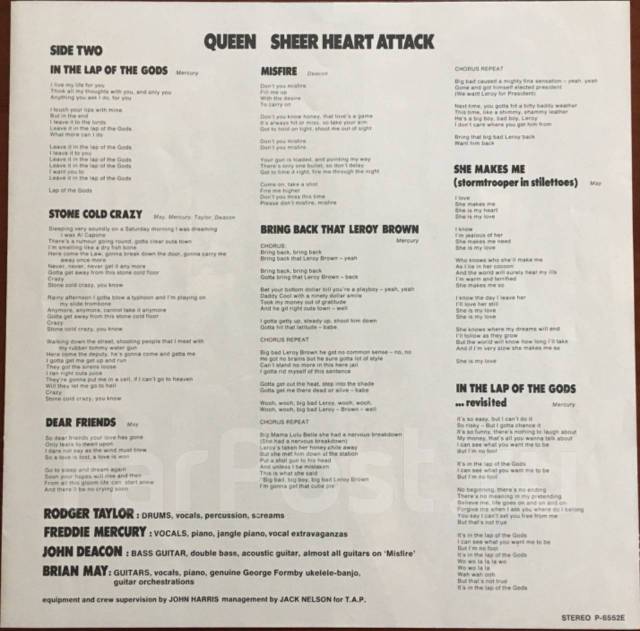 Queen Sheer Heart Attack альбом. Queen Sheer Heart Attack песни. Queen Sheer Heart Attack 1974 рецензия. Queen Sheer Heart Attack 1974 фото.