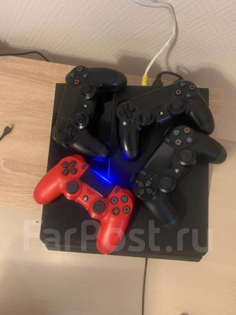 Продам ps4 с 4 геймпадами Sony PlayStation 4 - Игровые приставки и ...