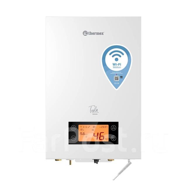 Электрический настенный котел Thermex Tesla 6-12 Wi-Fi 6-12 кВт ...