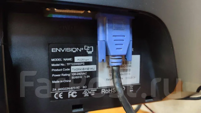 Envision. 22", ���������� �� (LCD, LED, QLED) ����