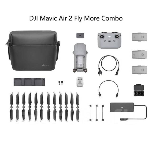 DJI Mavic AIR 2 Fly More Combo, с камерой, б/у, в наличии. Цена: 65 000 ...