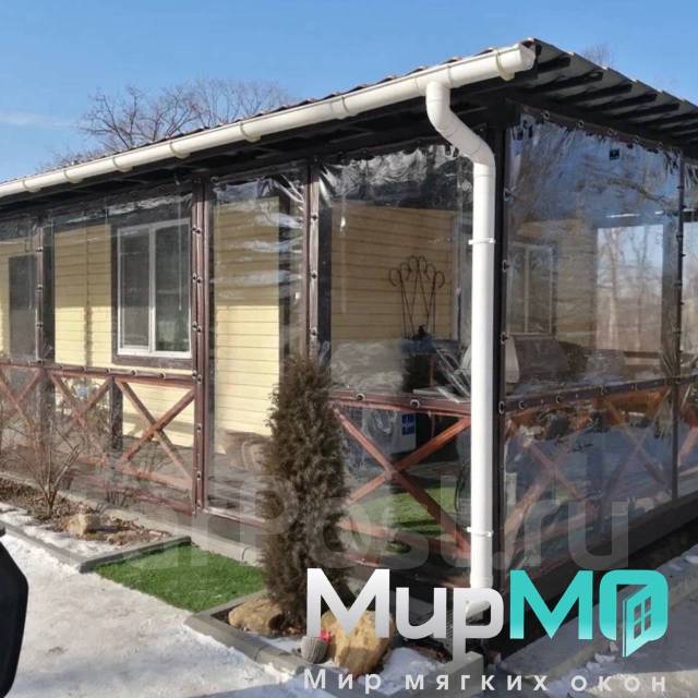 Мягкие окна ПВХ для беседки, террасы, веранды, теплицы, новый, в ...