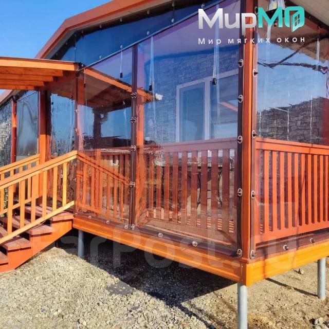 Мягкие окна для веранды, беседки, террасы - Двери, окна и перегородки в ...