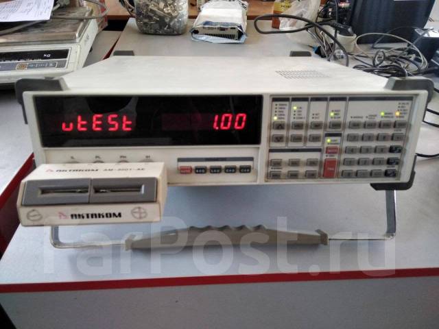 Измеритель иммитанса Актаком АМ-3001, б/у, в наличии. Цена: 78 600₽ в ...