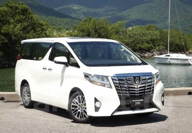 Прокат аренда Toyota Alphard 2018 г, микроавтобус, минивэн, передний ...