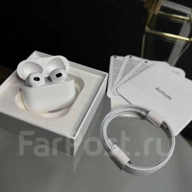 Наушники AirPods 3/Аирподс 3 + чехол. Гарантия, новый, в наличии. Цена ...