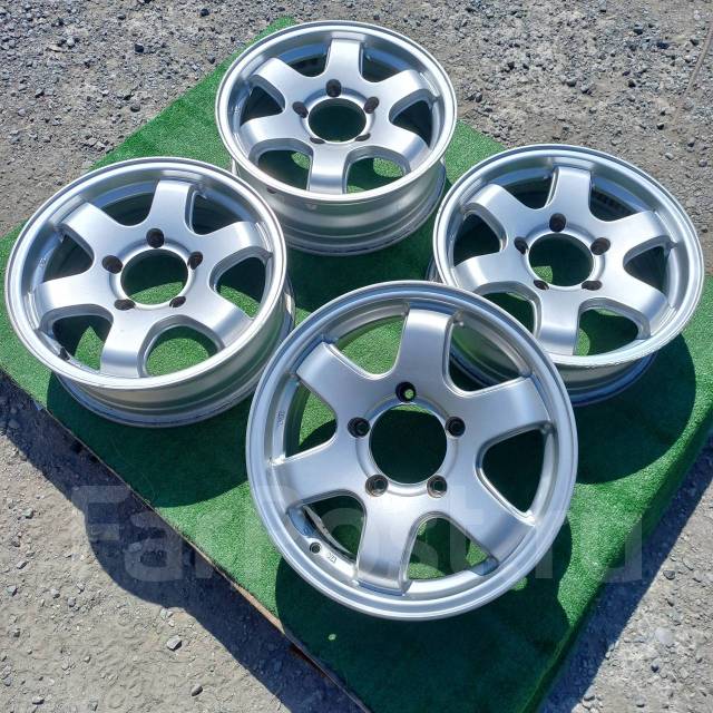 Диски литые Weds R16, 5-139.7, 16", 1 шт, 5x139.7, 110,0 мм. 4 шт, б/у ...