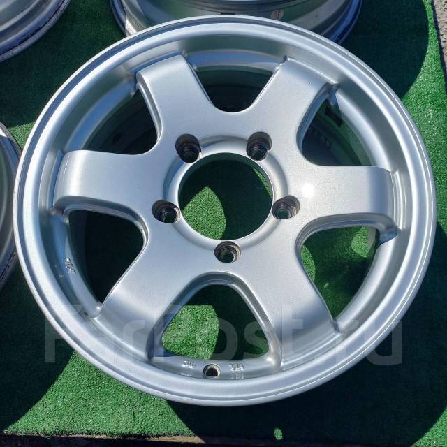 Диски литые Weds R16, 5-139.7, 16", 1 шт, 5x139.7, 110,0 мм. 4 шт, б/у ...
