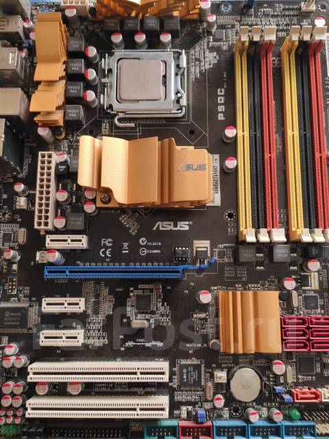 Материнская плата с камнем LGA775 - Материнские платы во Владивостоке