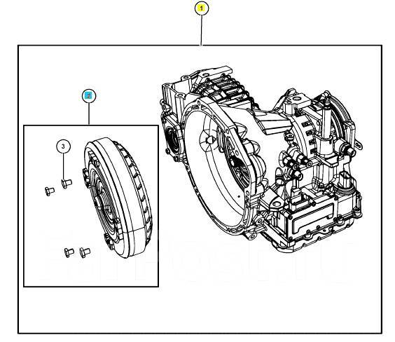 КПП автоматическая (АКПП) Chrysler - купить запчасти б/у в Грузии