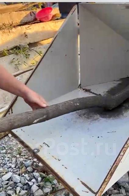Измельчитель ветки на объекте во Владивостоке