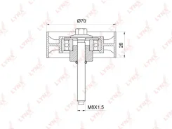 ����� �������� ���������� ����� LYNXauto PB-7220 PB7220 ����
