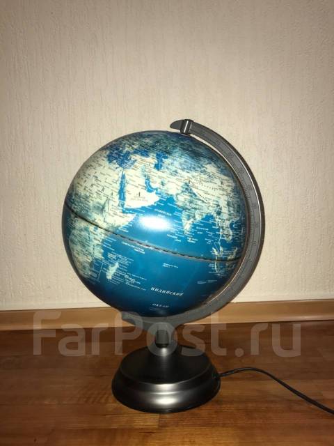 Глобус с подсветкой - Канцелярия во Владивостоке