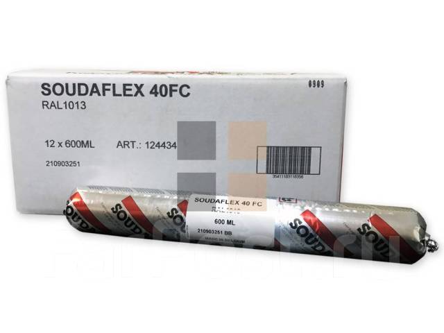 полиуретановый 600мл серый Soudal Soudaflex 40 FC .