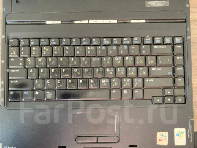 HP Pavilion. 15.4", 1,6����, ��� 1024 ��, ���� 60���, WiFi: 1, Bluetooth: 1, ����������� �� 1��. ����