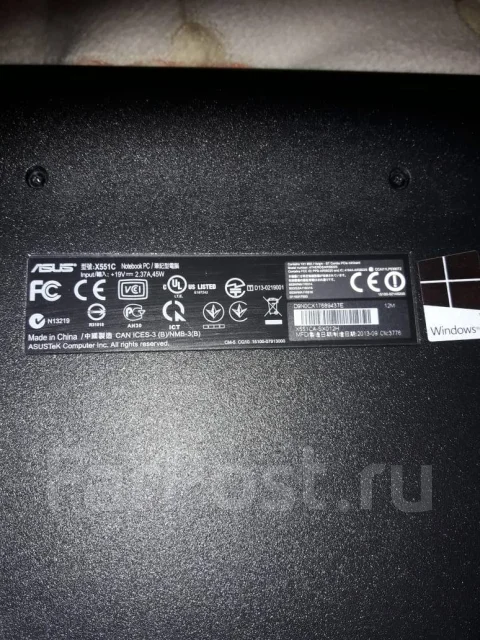 Asus X551CA. 15.6", ��� 4 ��, ���� 500���, WiFi: 1, Bluetooth: 1 ����