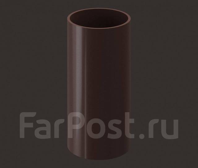 Труба водосточная ПВХ шоколад Дёке Docke LUX D100, в наличии. Цена: 1 ...