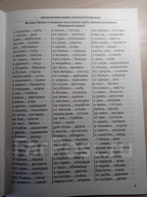 3000 примеров по русскому языку. Крупный шрифт, класс: 4, новый, в ...